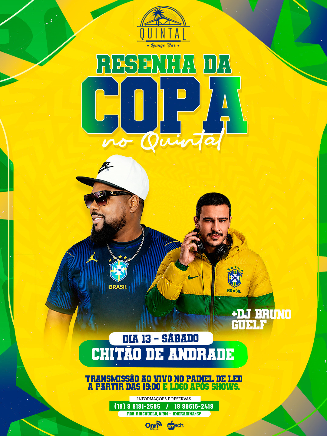 RESENHA DA COPA Chitao de Andrade | Sábado 